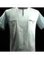 CHEMISE MANCHES COURTES 100% COTON BIO FASO DAN FANI