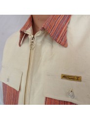 Veste Surchemise Zippée 100% coton bio