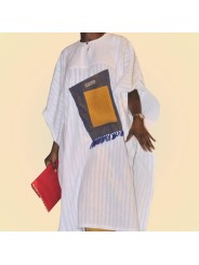 Tunique Boubou 100% coton Bio